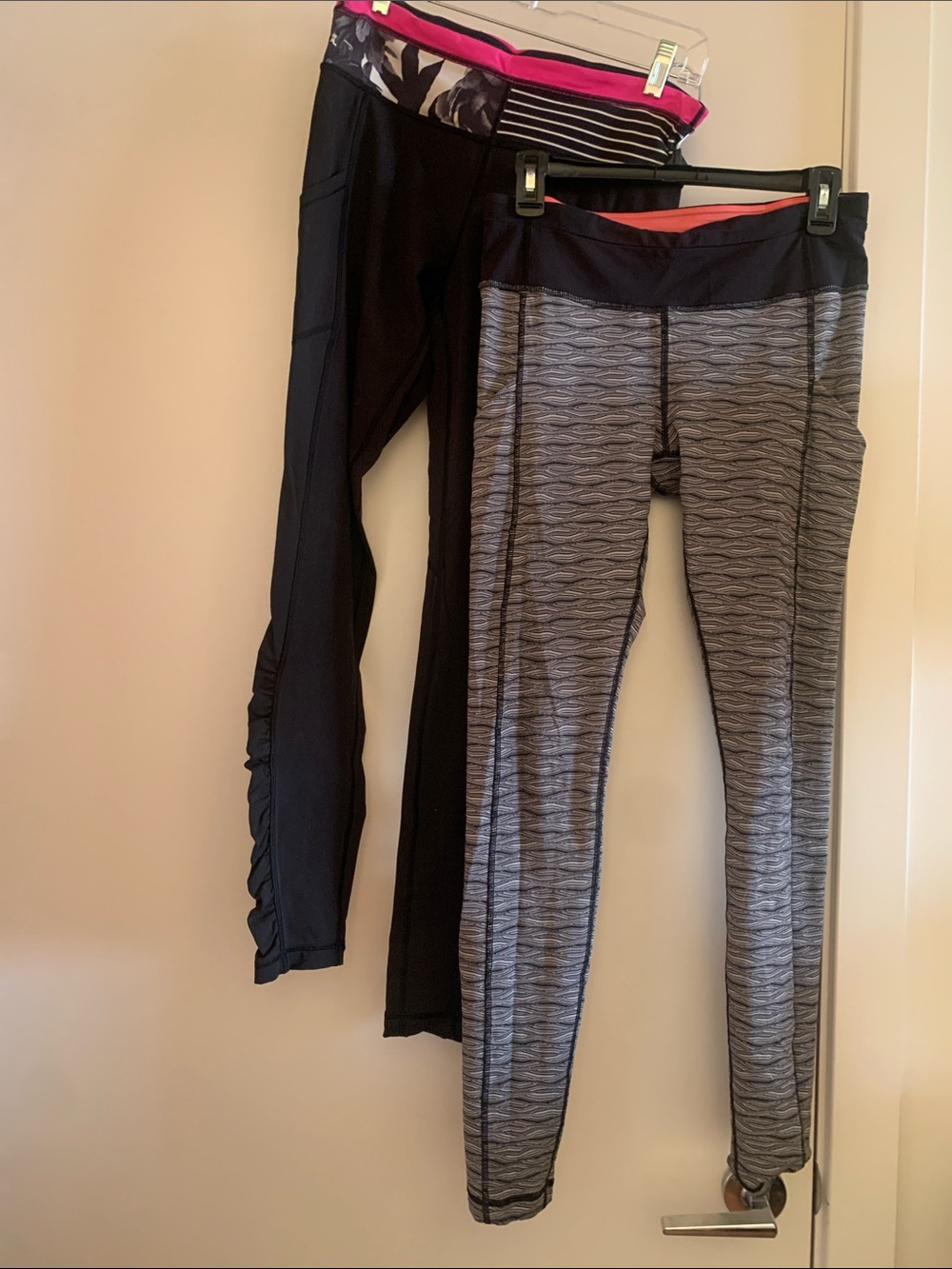 Lululemon Active Leggings, 2 sets - Black and Gray - Athletic Bottoms